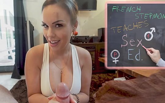 FRENCH STEPMOM TEACHES SEX ED PART 3 PREVIEW ImMeganLive x  